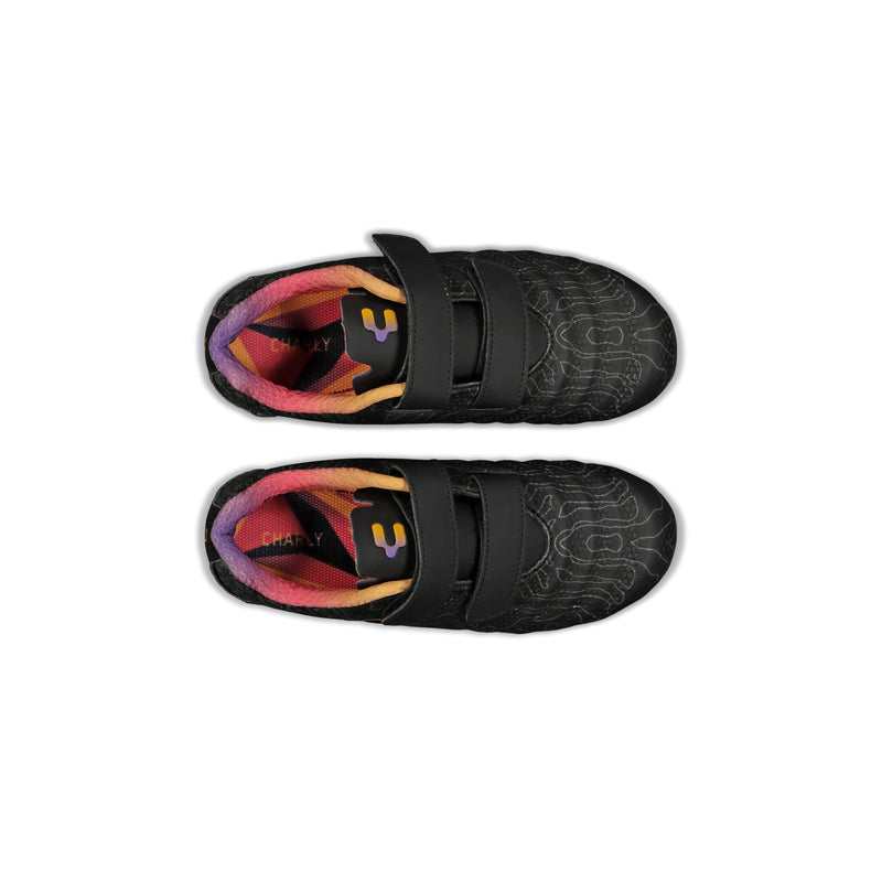 Charly Hotcross 2.0 Youth Soccer Cleats (black/multi)-Soccer Command