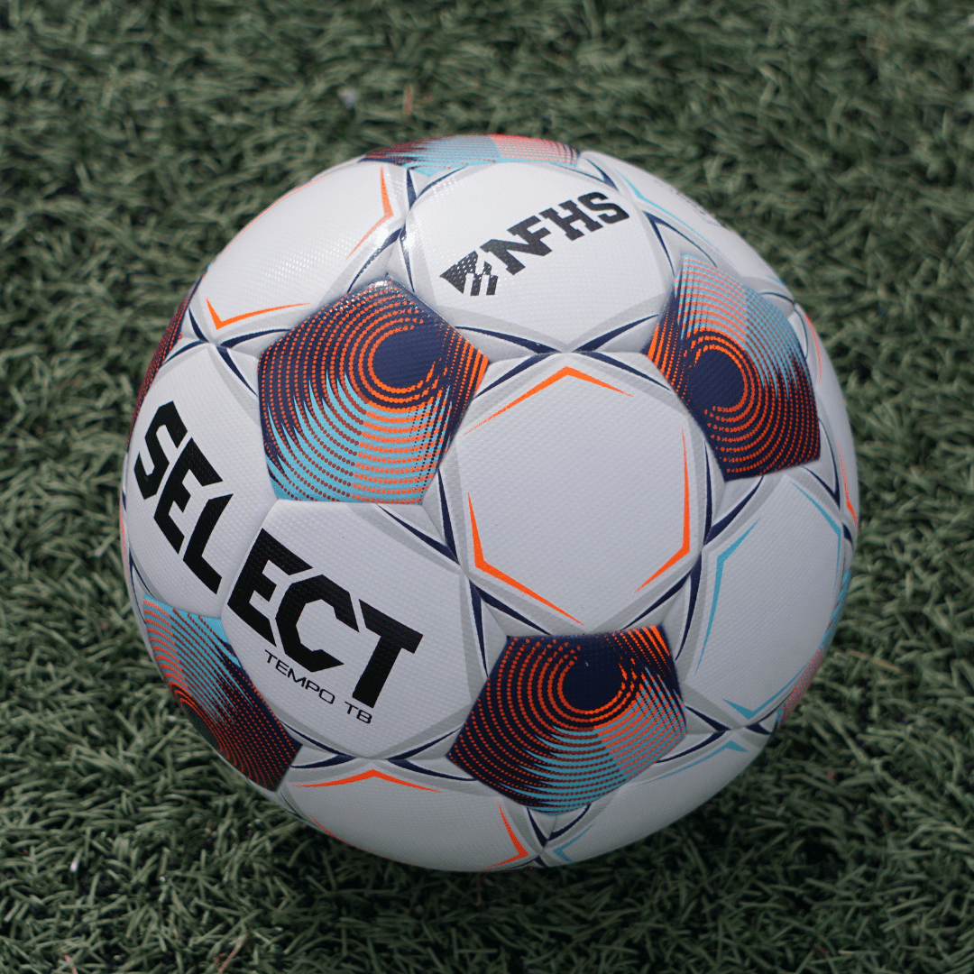 Paquete de 4 balones de fútbol Select Tempo TB v25 NFHS (incluye bolsa para balones)