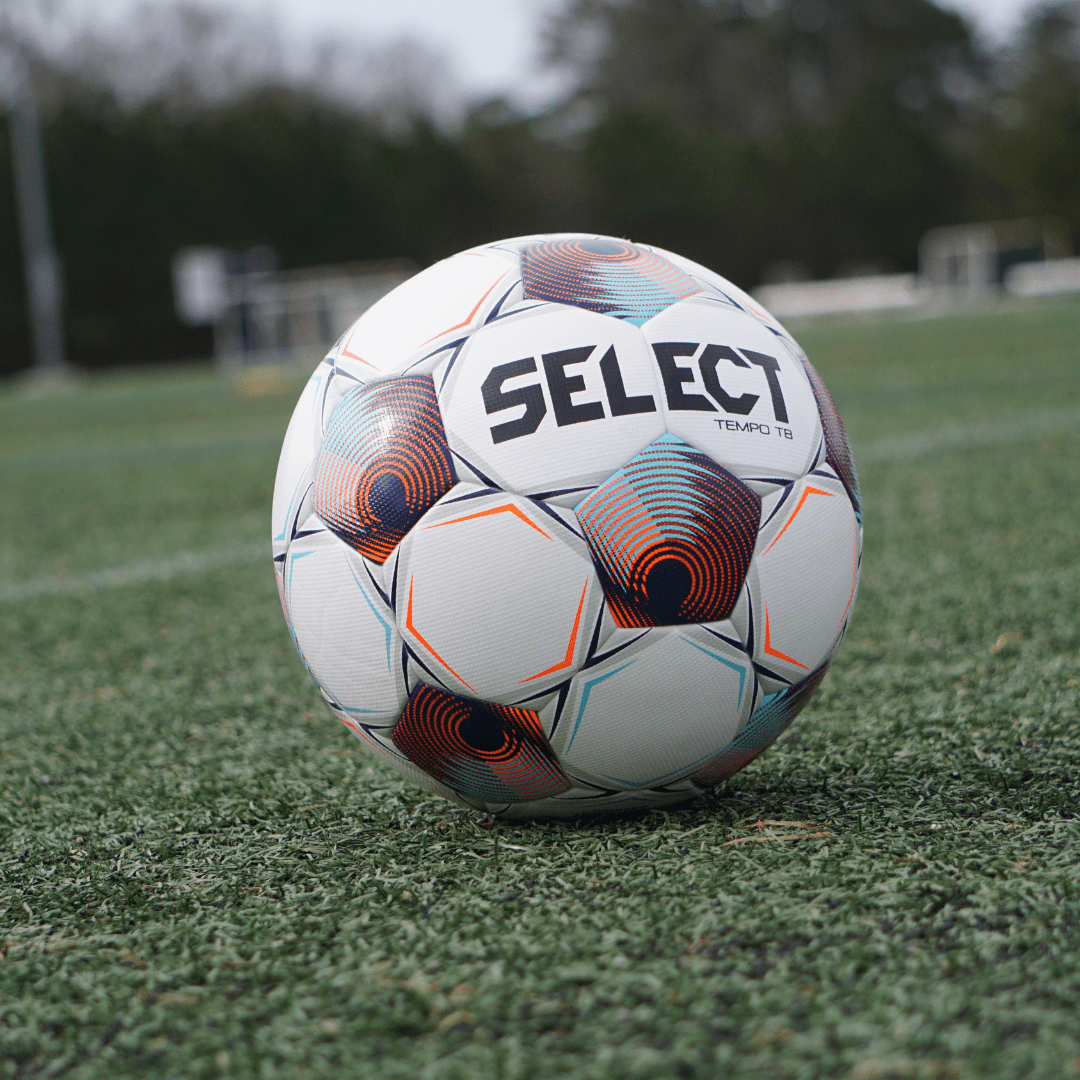 Paquete de 4 balones de fútbol Select Tempo TB v25 NFHS (incluye bolsa para balones)