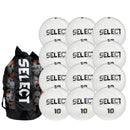 Select Numero 10 NFHS v25 Soccer Ball Bundle (12-pack with ball bag)