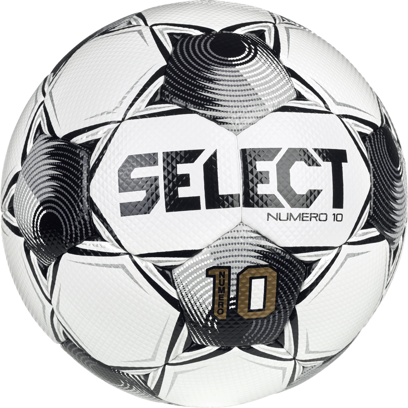 Paquete de 12 balones de fútbol Select Numero 10 v25 (incluye bolsa para balones).
