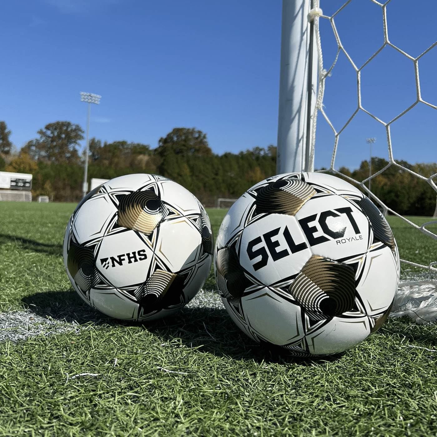 Paquete de 12 balones de fútbol Select Royale v25 NFHS (incluye bolsa para balones)