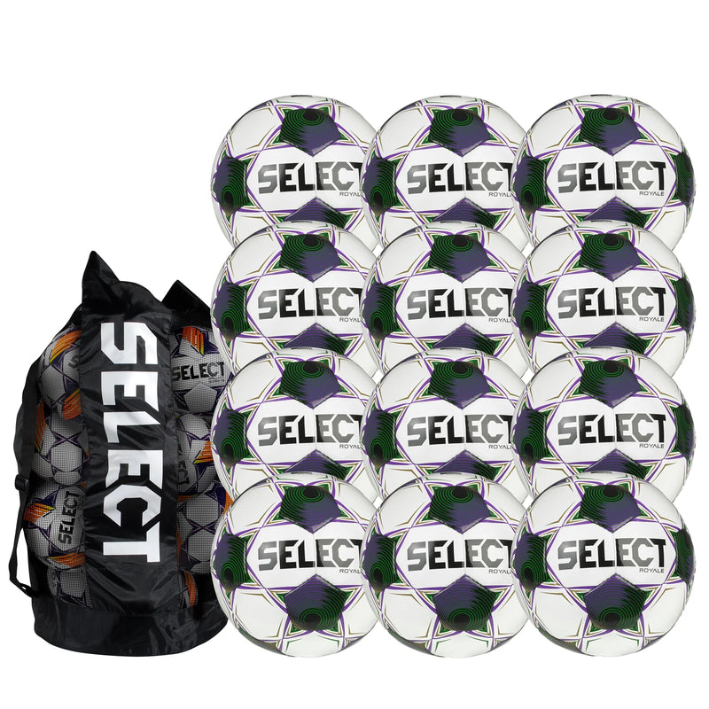 Select Royale v25 Soccer Ball Bundle (12-pack with ball bag)