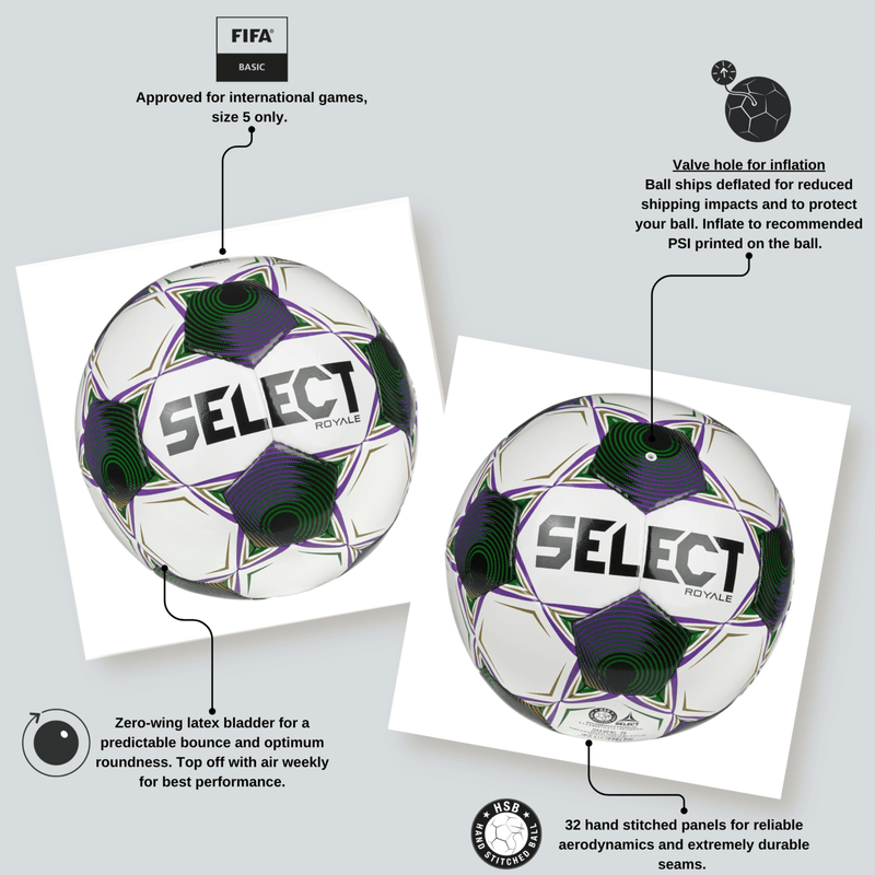 Select Royale v25 Soccer Ball