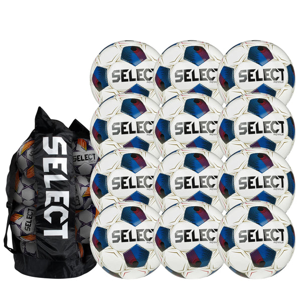 Select Royale v25 Soccer Ball Bundle (12-pack with ball bag)