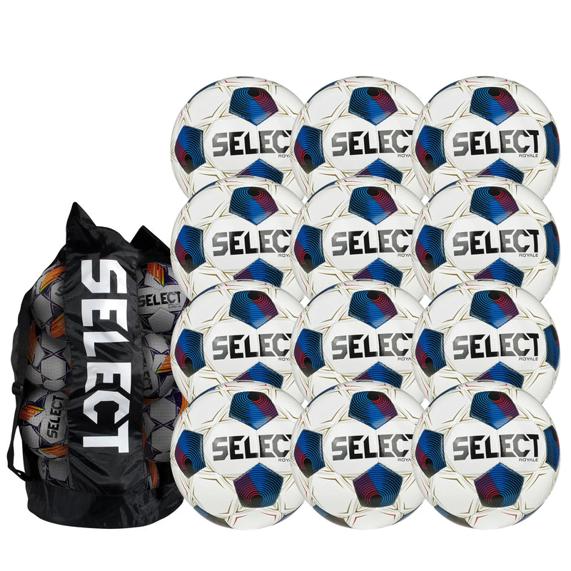 Select Royale v25 Soccer Ball Bundle (12-pack with ball bag)