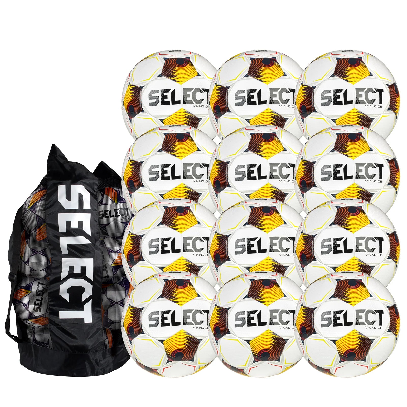 Select Viking DB v25 Soccer Ball Bundle (12-pack with bag)