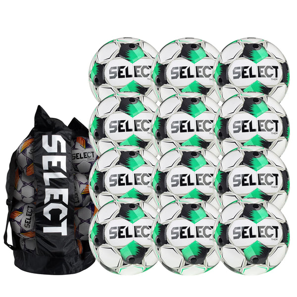Select Thor v25 Soccer Ball Bundle (12-pack with ball bag)