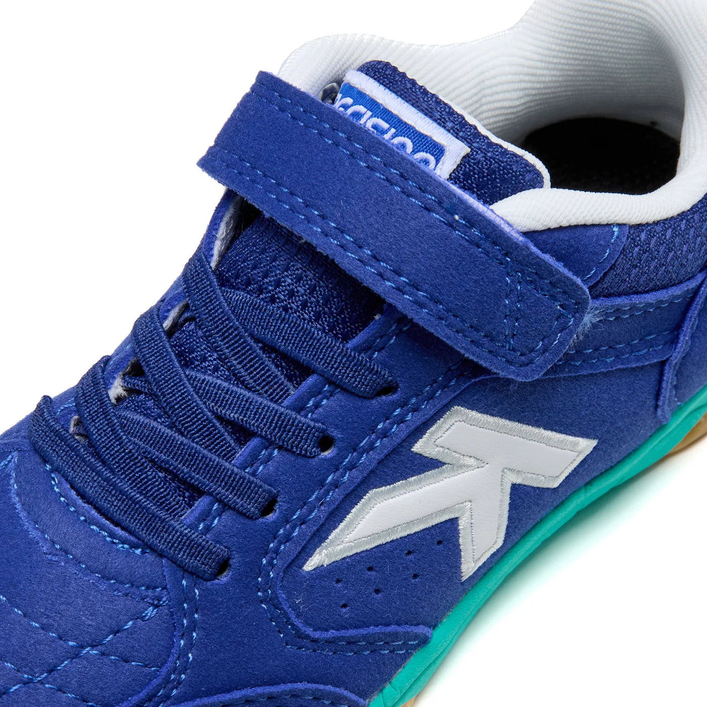 Kelme Precision Elastic Futsal Shoes (royal/turquoise)