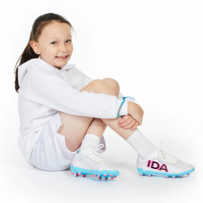 IDA Youth Next Gen Girl's Soccer Cleats (white)