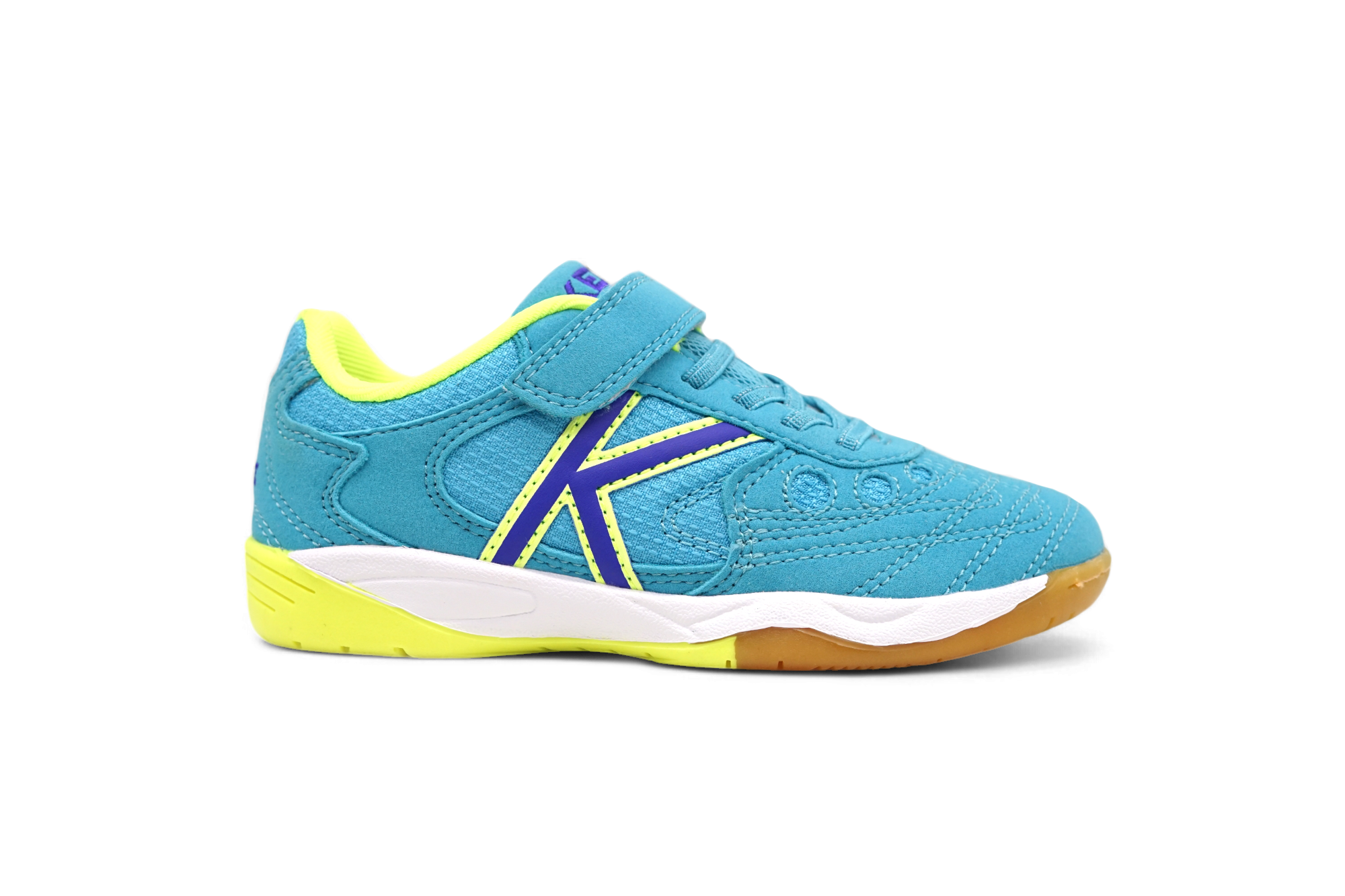 Kelme Indoor Copa Elastic Futsal Shoes (turquoise/blue)