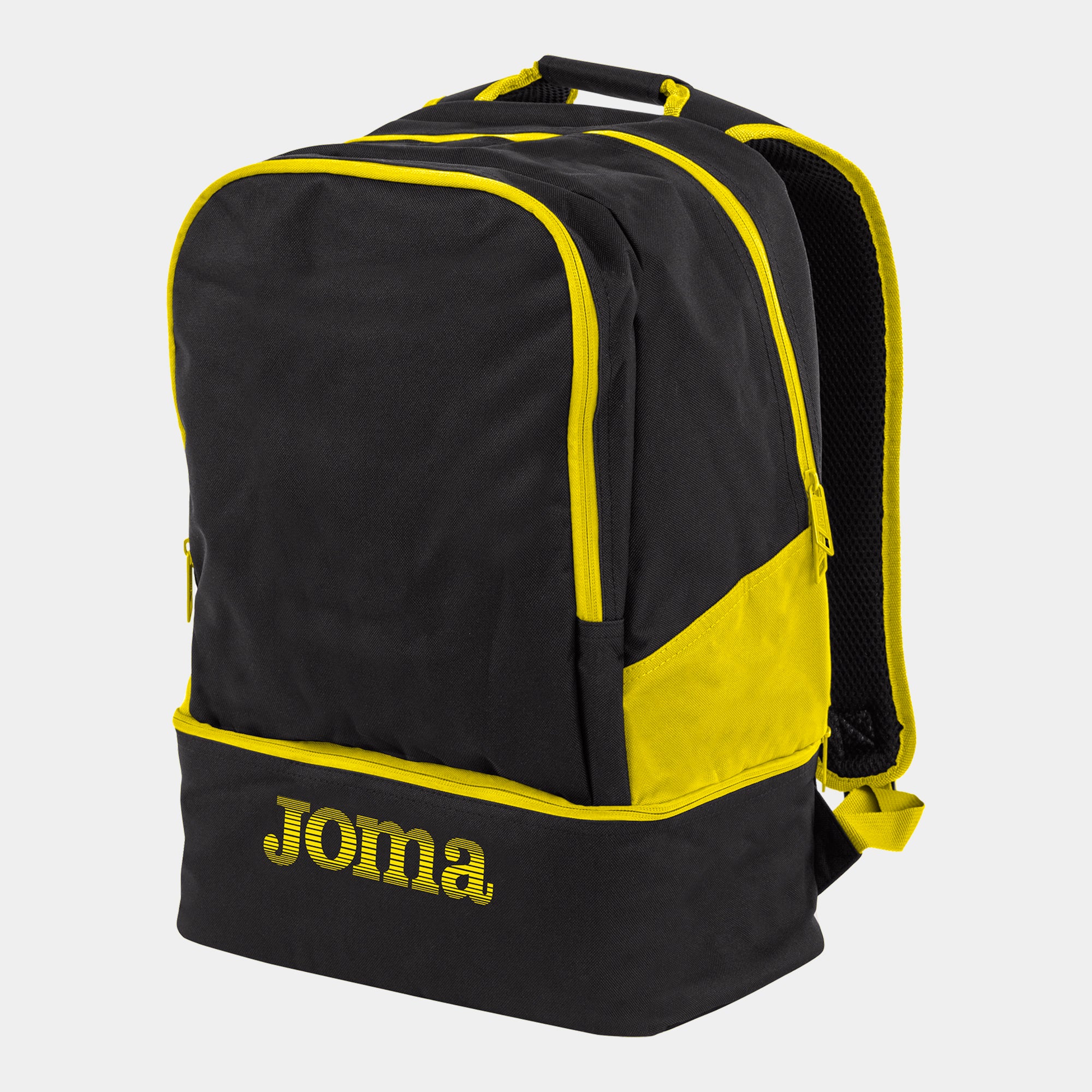 Joma Estadio III Backpack Black Yellow