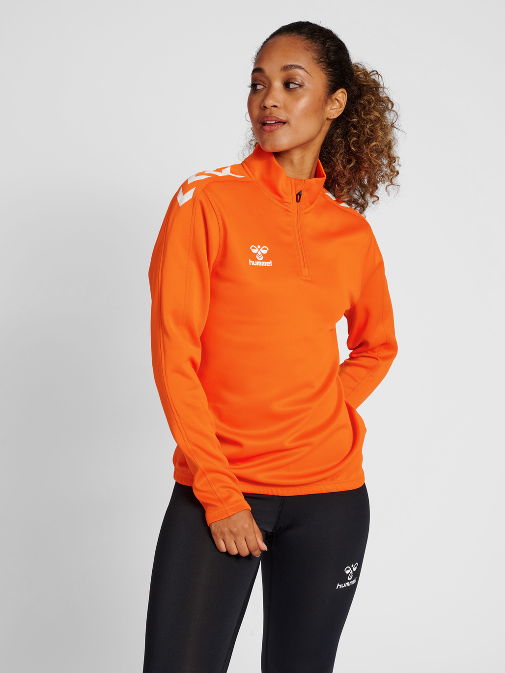 Sudadera Hummel Core XK de media cremallera de poliéster (para mujer)