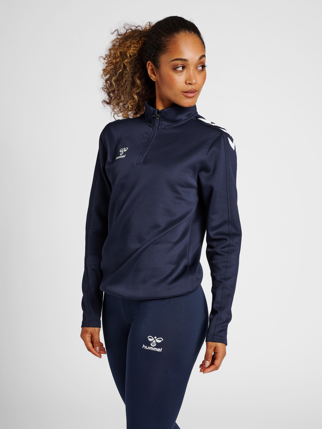 Sudadera Hummel Core XK de media cremallera de poliéster (para mujer)