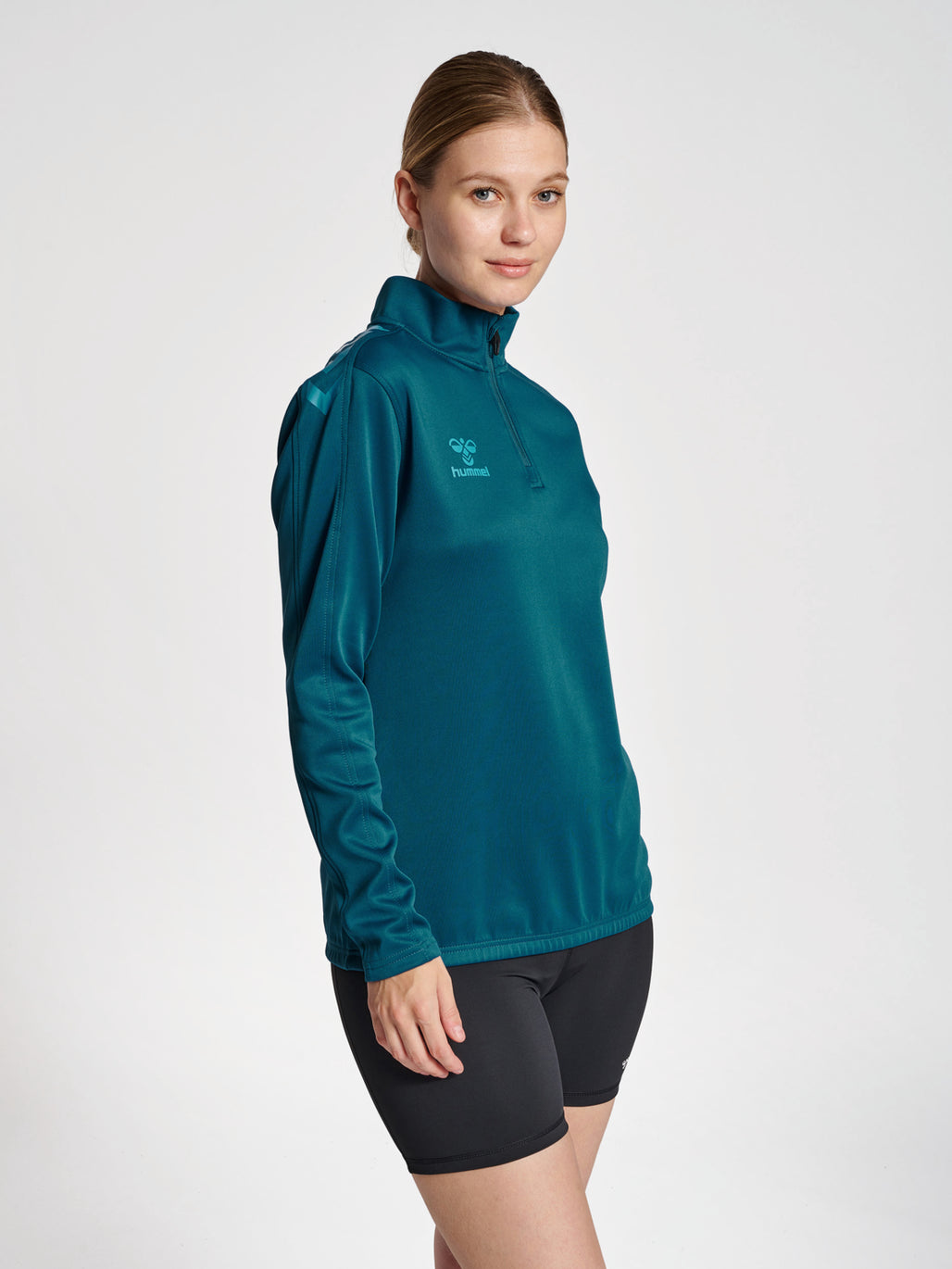 Sudadera Hummel Core XK de media cremallera de poliéster (para mujer)