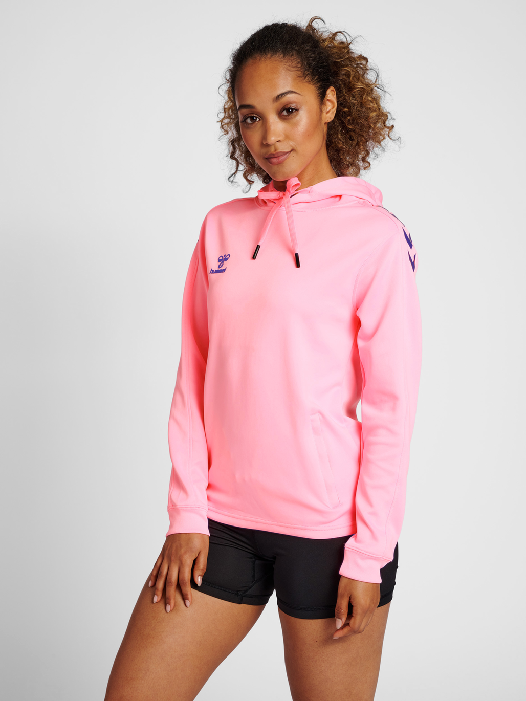 Sudadera con capucha hummel Core XK Poly Sweat (para mujer)