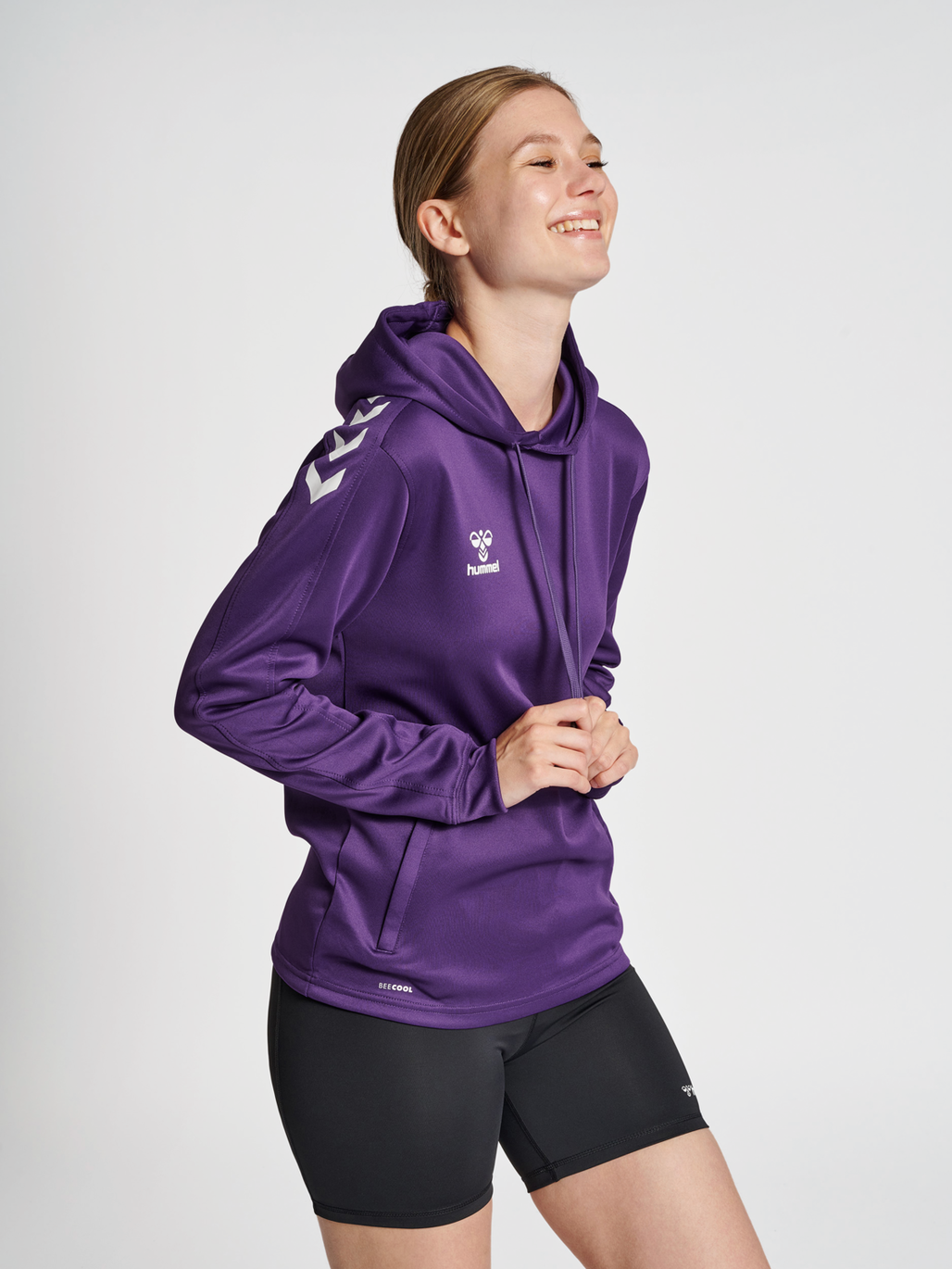 Sudadera con capucha hummel Core XK Poly Sweat (para mujer)