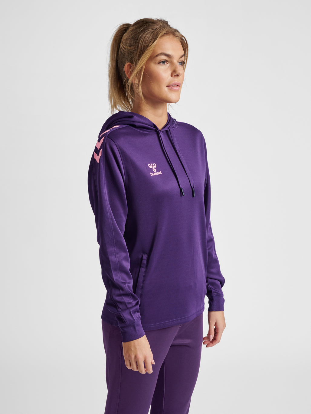 Sudadera con capucha hummel Core XK Poly Sweat (para mujer)