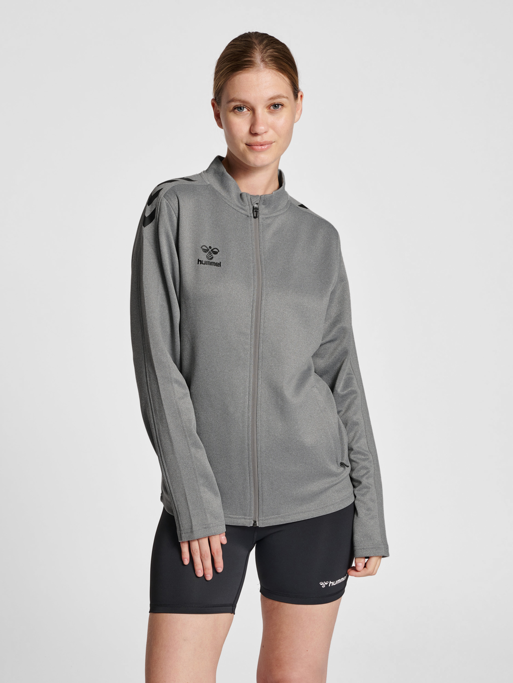 Sudadera hummel Core XK Poly Zip (para mujer)