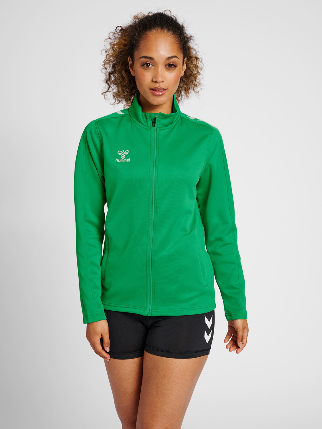 Sudadera hummel Core XK Poly Zip (para mujer)