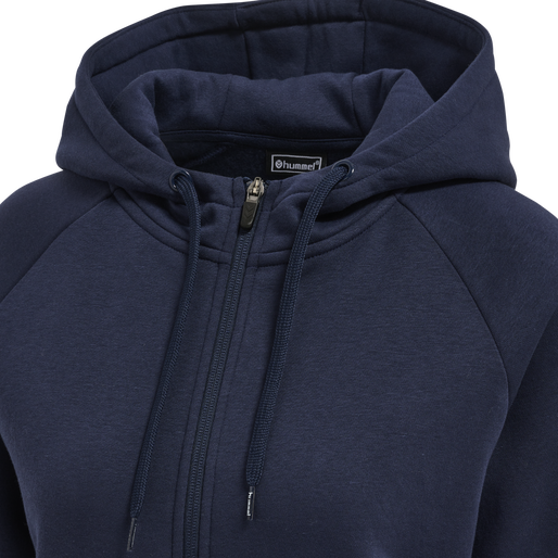 Sudadera con capucha y cremallera clásica roja de Hummel (para mujer)