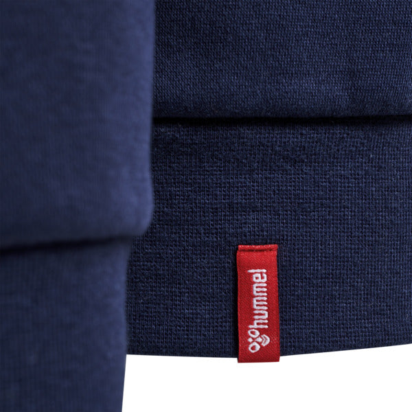 Sudadera con capucha y cremallera gruesa roja de Hummel (para mujer)