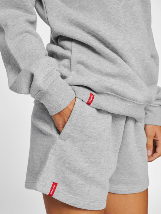 Sudadera clásica roja hummel (para mujer)