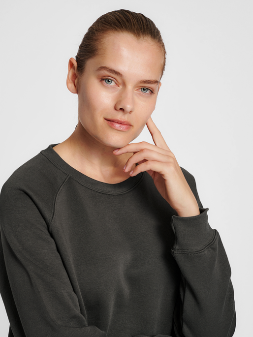 Sudadera roja pesada Hummel (para mujer)