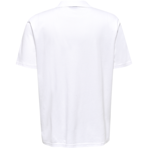 Polo clásico rojo hummel (para hombre)