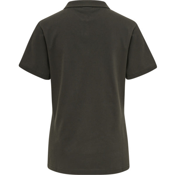 Polo clásico rojo hummel (para mujer)