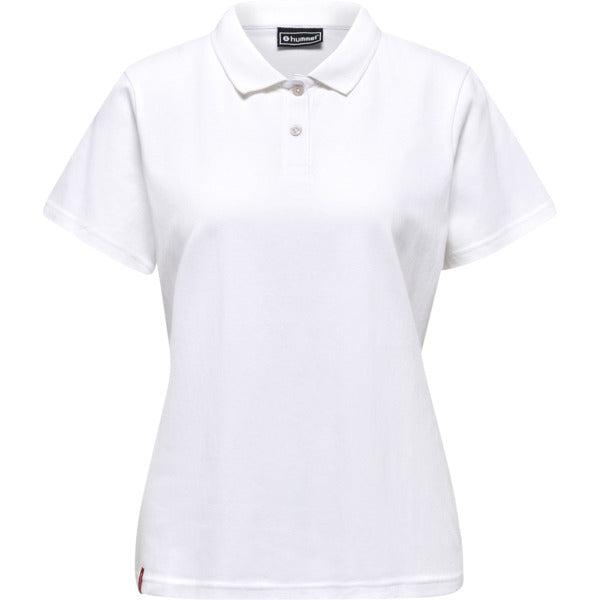 Polo clásico rojo hummel (para mujer)