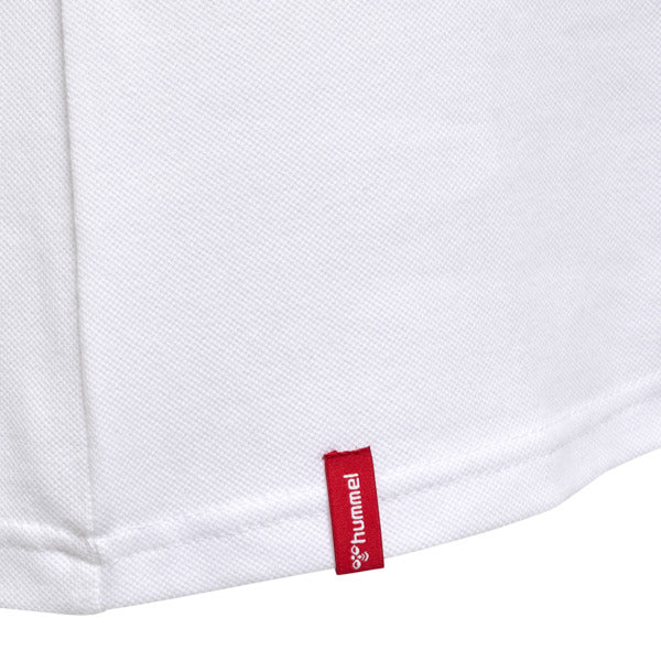 Polo elástico rojo hummel (para mujer)