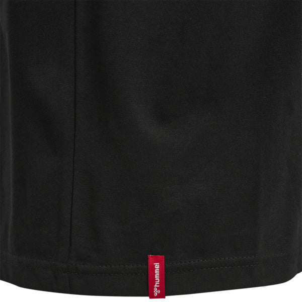 Camiseta básica roja de manga corta hummel (para hombre)