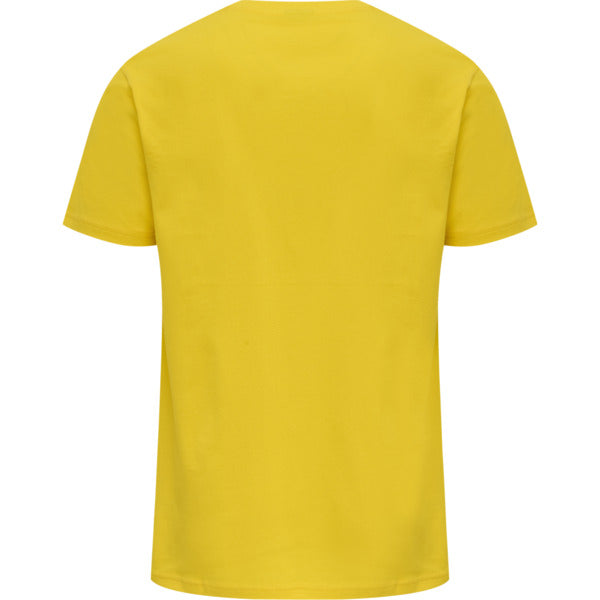 Camiseta básica roja de manga corta hummel (para hombre)