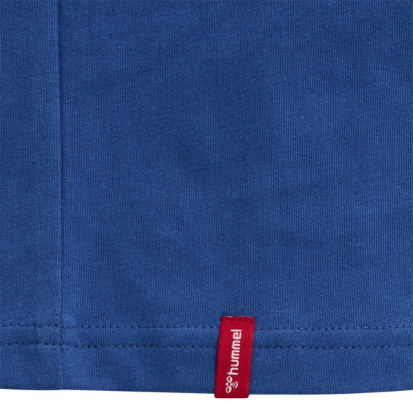 Camiseta básica roja de manga corta hummel (para hombre)