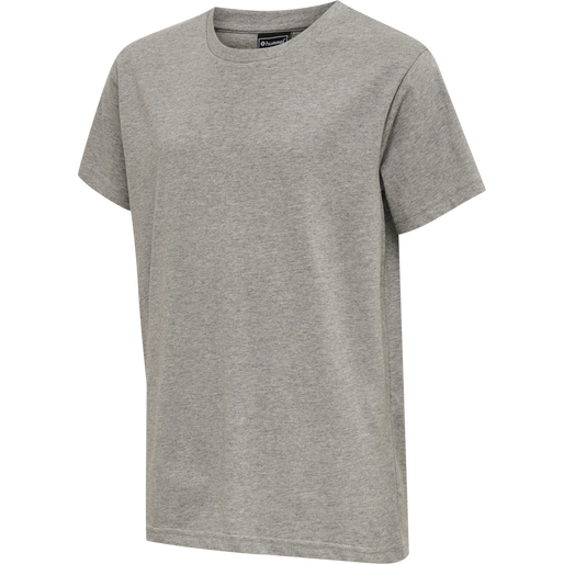 Camiseta básica roja hummel de manga corta (juvenil)