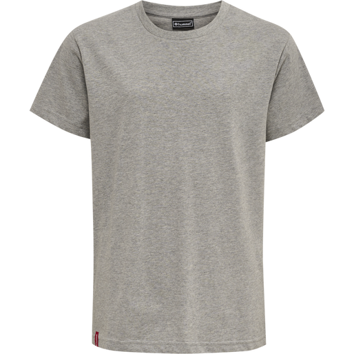 Camiseta básica roja hummel de manga corta (juvenil)