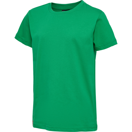 Camiseta básica roja hummel de manga corta (juvenil)