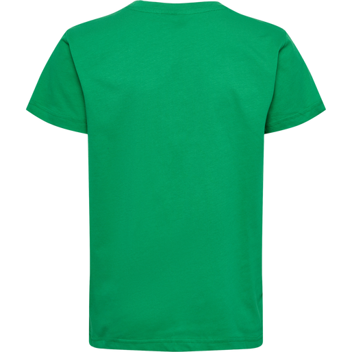 Camiseta básica roja hummel de manga corta (juvenil)