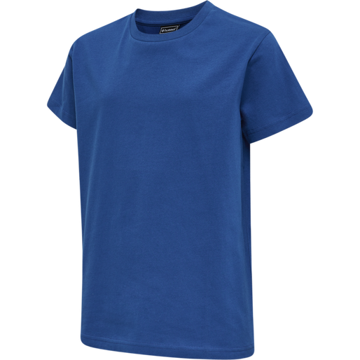 Camiseta básica roja hummel de manga corta (juvenil)