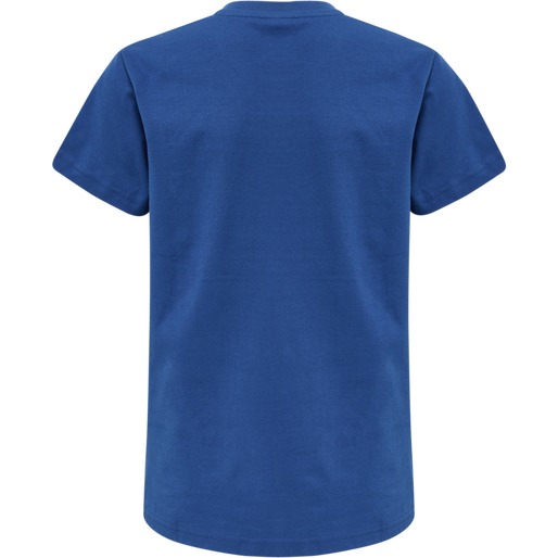 Camiseta básica roja hummel de manga corta (juvenil)