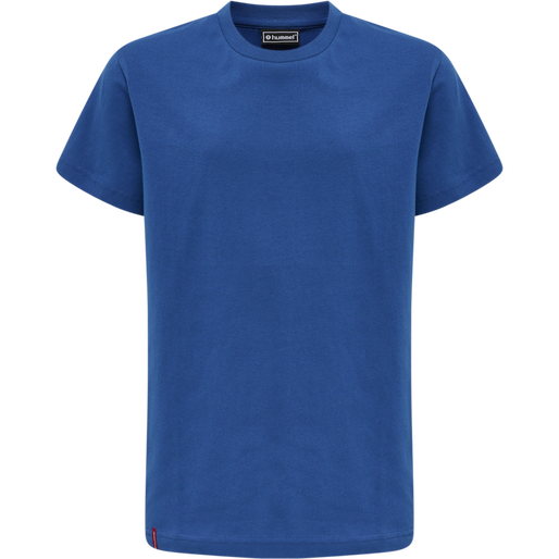 Camiseta básica roja hummel de manga corta (juvenil)