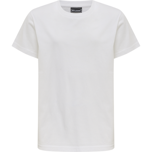 Camiseta básica roja hummel de manga corta (juvenil)