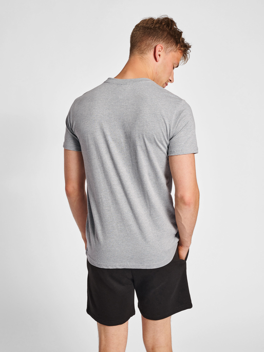 Camiseta Hummel roja de manga corta y corte pesado (para hombre)