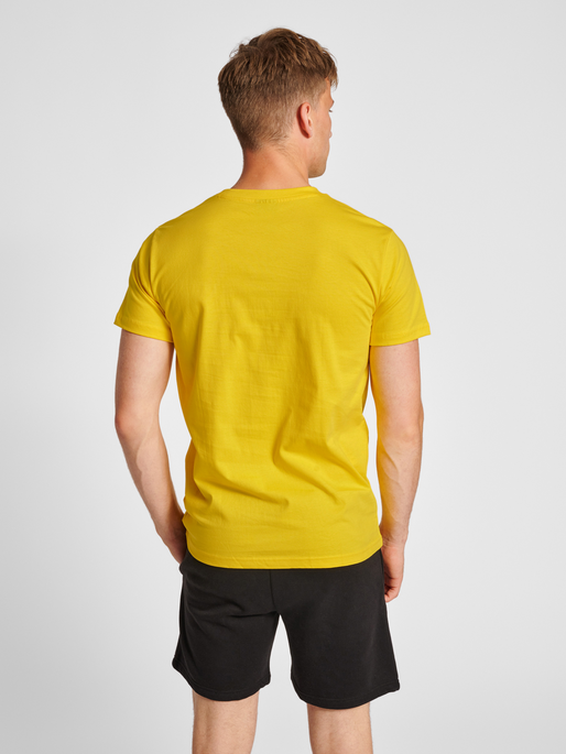 Camiseta Hummel roja de manga corta y corte pesado (para hombre)