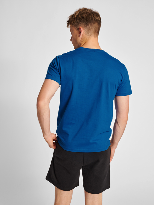 Camiseta Hummel roja de manga corta y corte pesado (para hombre)