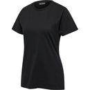 hummel Red Heavy SS T-Shirt (women's)