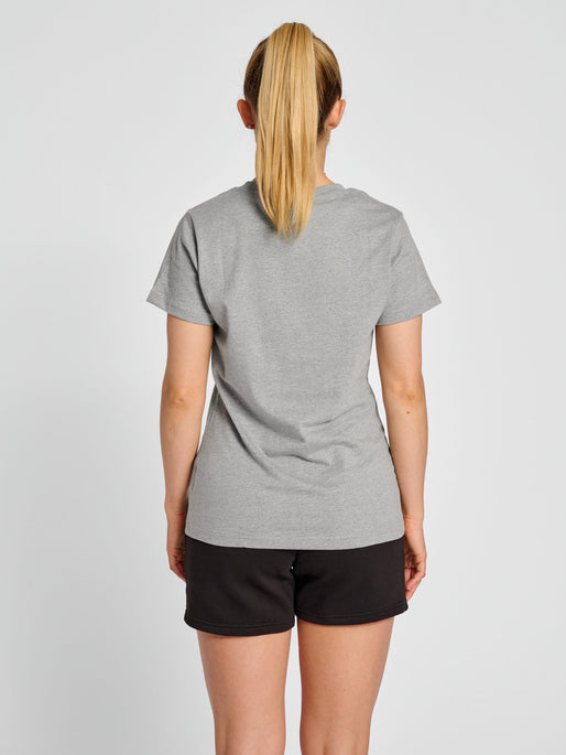 hummel Red Heavy SS T-Shirt (women's)