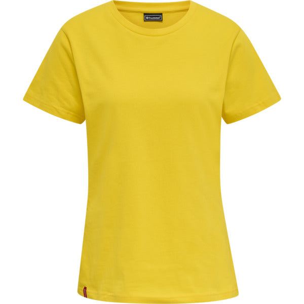 hummel Red Heavy SS T-Shirt (women's)