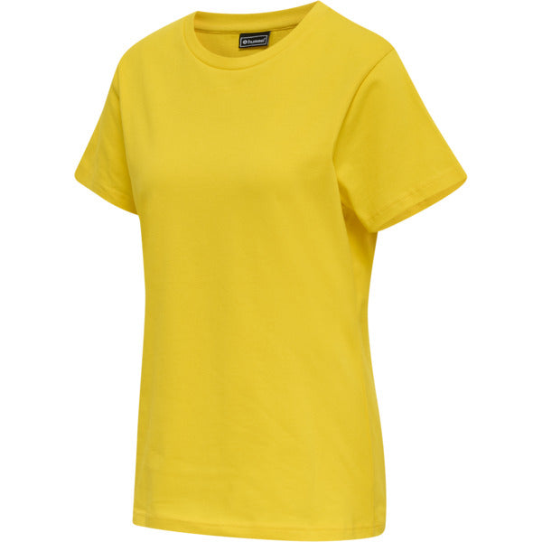 hummel Red Heavy SS T-Shirt (women's)